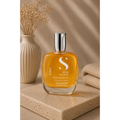 Alfaparf Milano Semi Di Lino Curls Multi-Benefit Oil 100ml