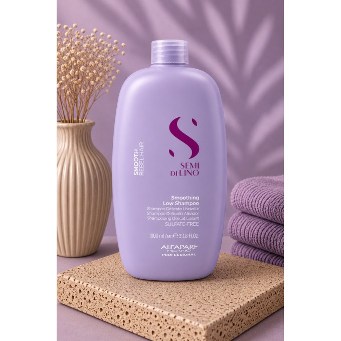 Alfaparf Milano Semi Di Lino Smooth Low Shampoo 1000 ml