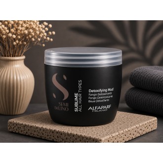 Alfaparf Milano Semi Di Lino Sublime Detoxifying Mud - Drėkinamasis valomasis kremas visų tipų