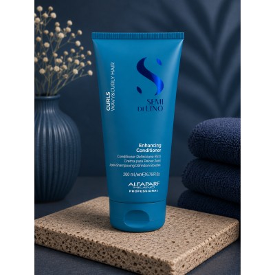 Alfaparf Milano Semo Di Lino Curl Enhancing Conditioner (curly and wavy hair) 200 ml