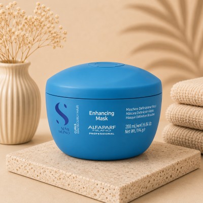 Alfaparf Milano Alfa Semo di Lino Curl Enhancing Mask (curly and wavy hair) 200 ml