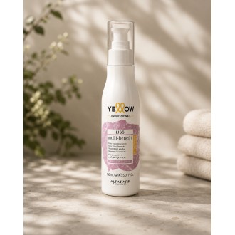 Alfaparf Milano Yellow Liss Multi-Benefit Serum - No-rinse serum for smooth hair 150 ml
