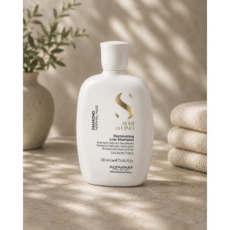 Alfaparf Milano Semi Di Lino Diamond llluminating Low Shampoo - Brightening shampoo for normal hair