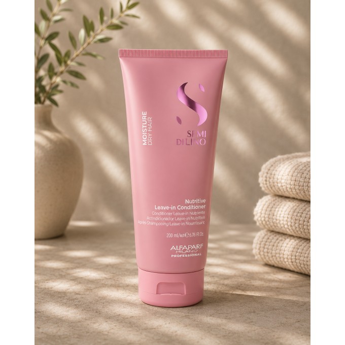 Alfaparf Milano Semi di Lino Moisture Nutritive Leave-in Conditioner (dry hair) 200 ml