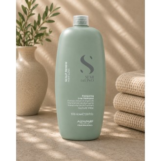 Alfaparf Milano Semi Di Lino Scalp Renew Energizing Low Shampoo - Strengthening shampoo against