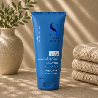 Alfaparf Milano Semi di Lino Curl Hydrating Co-Wash Cream (curly and wavy hair) 200 ml