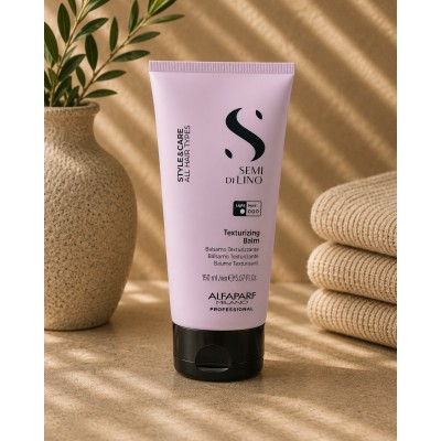 Alfaparf Milano Semi Di Lino Style&Care Texturizing Balm - tekstūros suteikiantis plaukų balzamas