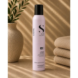 Alfaparf Milano Semi Di Lino Style & Care Original Hairspray - plaukų lakas stipriai fiksacijai