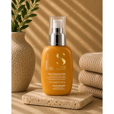 Alfaparf Milano Semi Di Lino Sunshine Hair Protective Milk - apsauginis losjonas saulės nualintiems