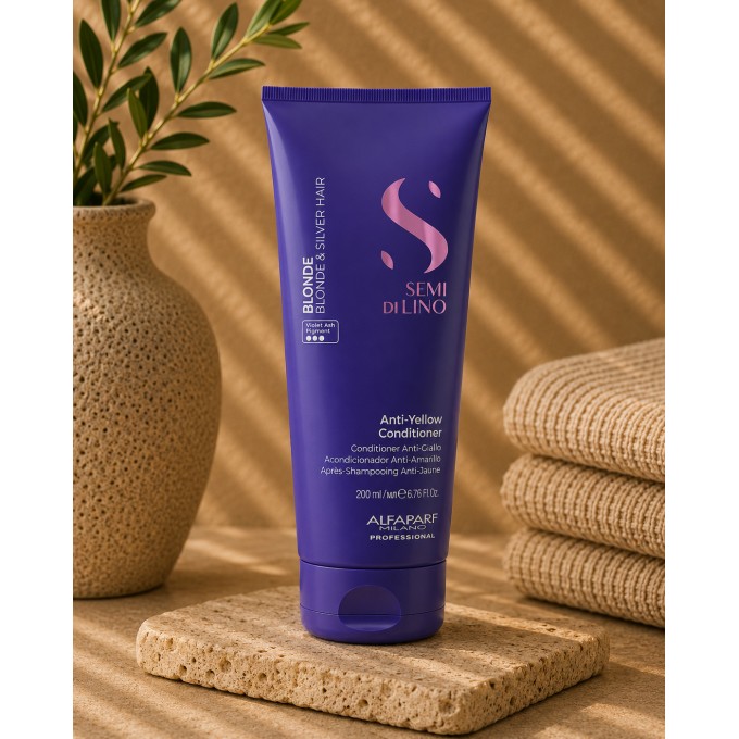 Alfaparf Milano Semi Di Lino Anti-Yellow Conditioner 200 ml