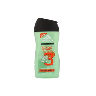 Adidas Hair & Body Wash Active Start 3 in 1 - Shower gel and shampoo for men 3 in 1 250ml