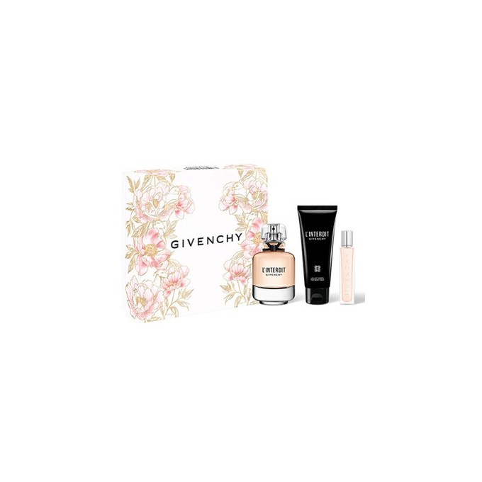 Givenchy L´ Interdit Gift Set EDP 80 ml, body lotion 75 ml and miniature EDP 12.5 ml 80ml