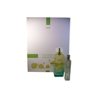Hermes Hermes Un Jardin Sur Le Nil Dárková sada EDT 100 ml a miniaturka Hermes Un Jardin Sur Le Nil EDT 15 ml 115ml