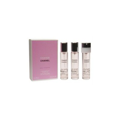 Chanel Chance Eau Tendre EDT ( 3 x 20 ml ) 60ml