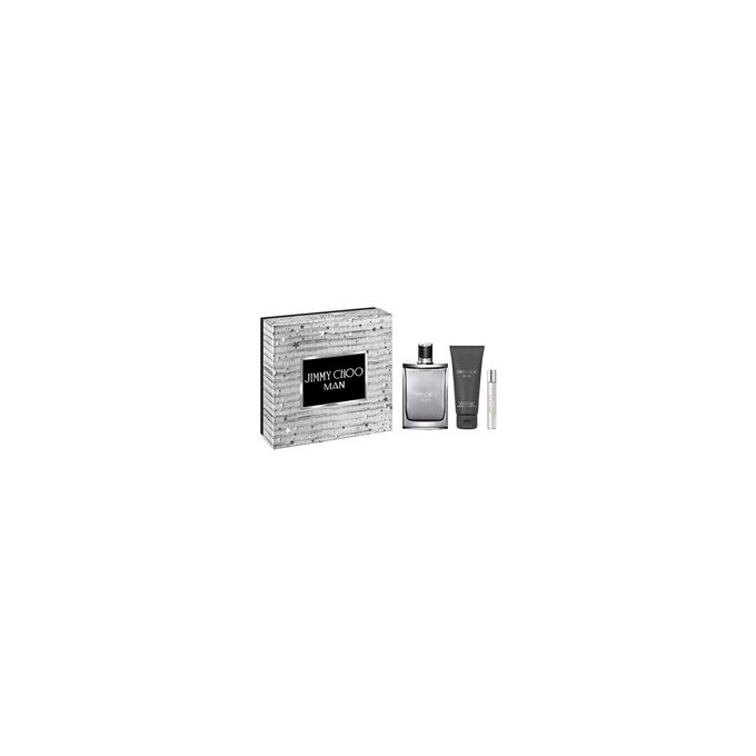 Jimmy Choo Jimmy Choo Man Intense Dárková sada EDT 100 ml, miniaturka EDT 7,5 ml a sprchový gel 100 ml 100ml