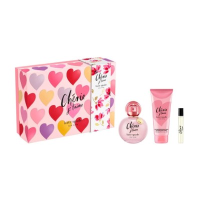 Kate Spade Chérie Je T´Aime Dárková sada EDP 100 ml, miniaturka EDP 7,5 ml a tělové mléko 100 ml 100ml