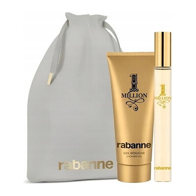 Paco Rabanne 1 Million Travel Set Dárková sada EDT 10 ml a sprchový gel 100 ml 10ml