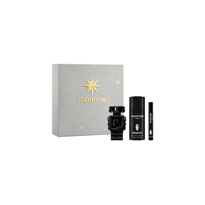 Paco Rabanne Phantom Dárková sada Parfum 50 ml, deospray 150 ml a miniaturka parfum 10 ml 50ml