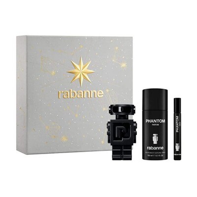 Paco Rabanne Phantom Dárková sada Parfum 50 ml, deospray 150 ml a miniaturka parfum 10 ml 50ml