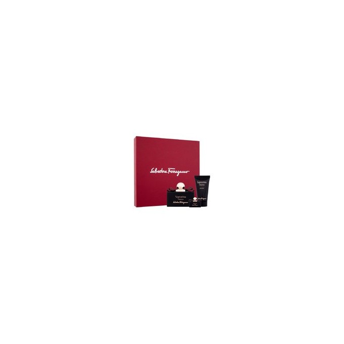 Salvatore Ferragamo Signorina Misteriosa Gift set EDP 100 ml, body lotion 50 ml and miniature EDP 5 ml 100ml