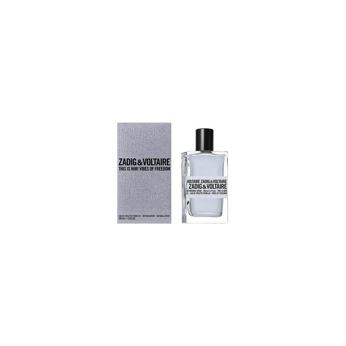 Zadig & Voltaire This Is Him! Vibes Of Freedom EDT Tester 100ml