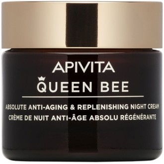 Apivita Queen Bee Absolute Anti-Aging & Replenishing Night Cream - Noční krém proti stárnutí pleti 50ml