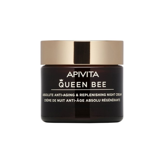 Apivita Queen Bee Absolute Anti-Aging & Replenishing Night Cream - Noční krém proti stárnutí pleti 50ml