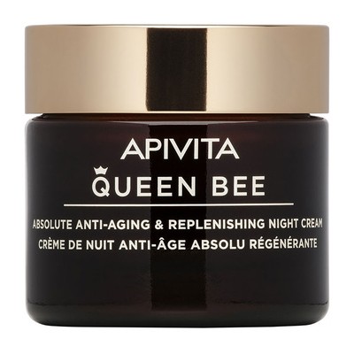 Apivita Queen Bee Absolute Anti-Aging & Replenishing Night Cream - Noční krém proti stárnutí pleti 50ml