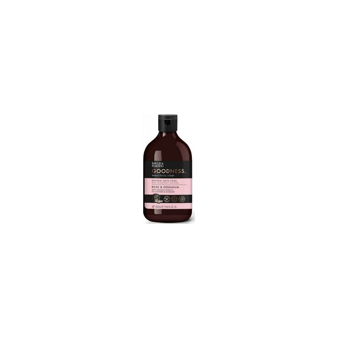 Baylis & Harding Goodness Natural Bath Soak ( Růže a muškát ) - Pěna do koupele 500ml