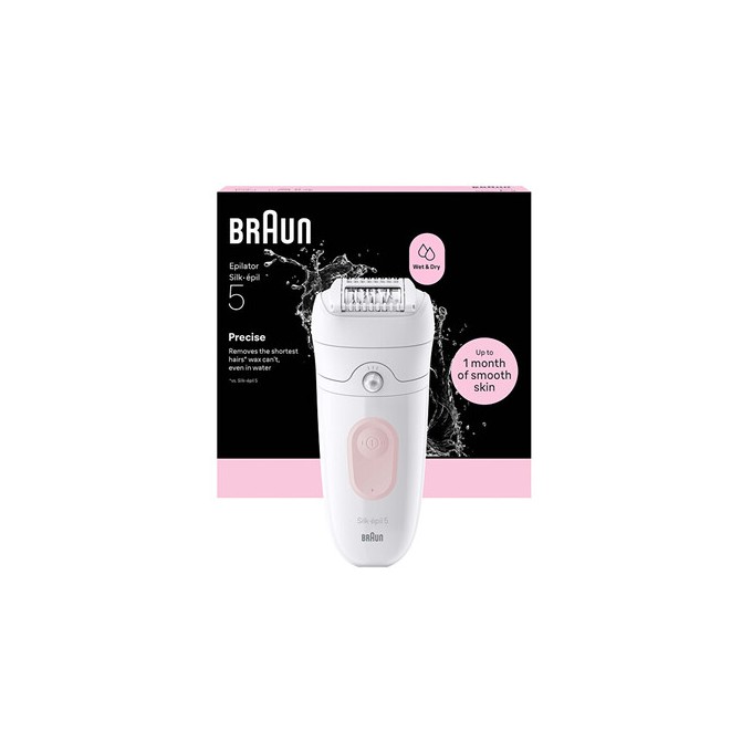 Braun Silk-épil 5 Wet & Dry 5-000 Light Pink - Epilátor