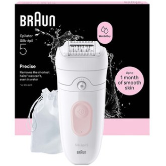 Braun Silk-épil 5 Wet & Dry 5-011 Light Pink - Epilátor