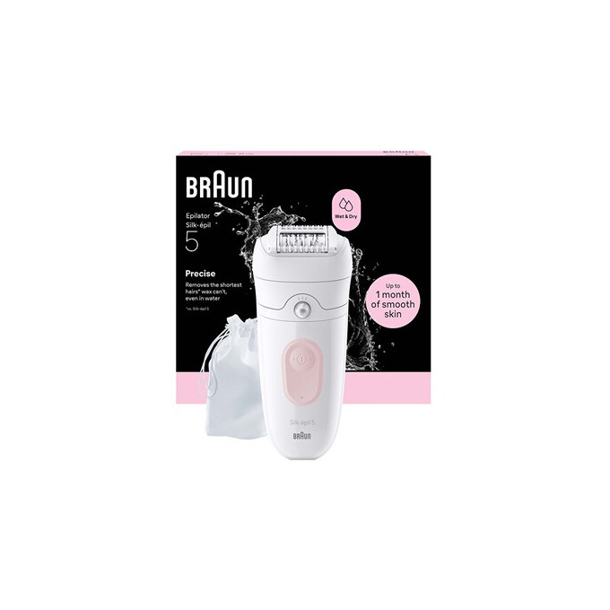 Braun Silk-épil 5 Wet & Dry 5-011 Light Pink - Epilátor
