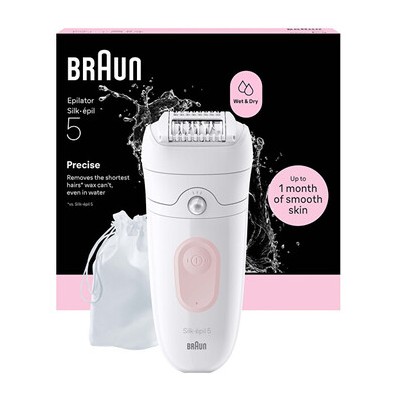 Braun Silk-épil 5 Wet & Dry 5-011 Light Pink - Epilátor