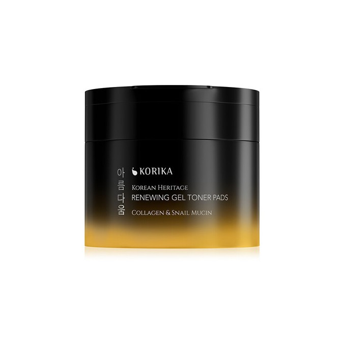 KORIKA Korean Heritage Renewing Gel Toner Pads - Tonizační polštářky ( 70 ks )