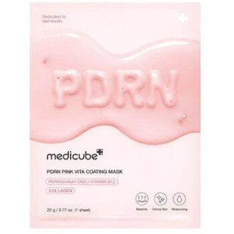 Medicube Pdrn Pink Vita Coating Mask - Plátýnková maska 22.0g