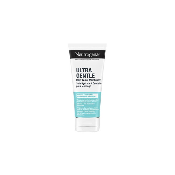 Neutrogena Ultra Gentle Facial Mosturiser - Hydratační pleťový krém 100ml