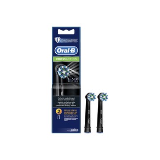 Oral B Cross Action EB50 Black - Replacement brush heads 2.0ks