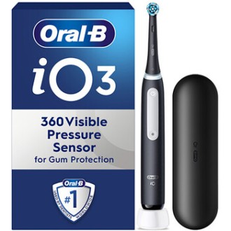 Oral B iO3 Series Black - Elektrický zubní kartáček