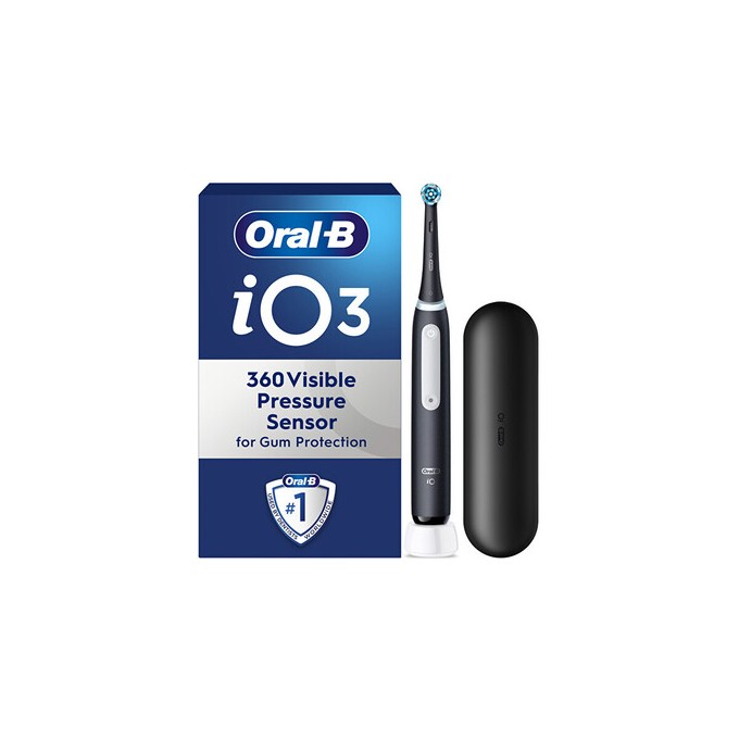 Oral B iO3 Series Black - Elektrický zubní kartáček