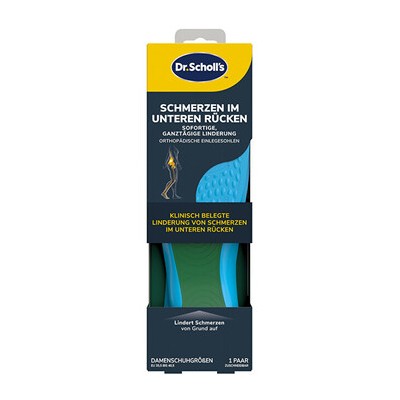 Scholl In-Balance Lower Back Insole ( 1 pár ) - Ortopedické vložky do bot Small