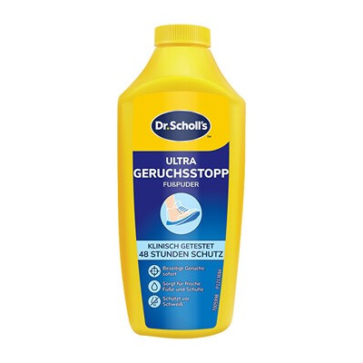 Scholl Odour-X Powder - Pudr proti zápachu nohou 85.0g