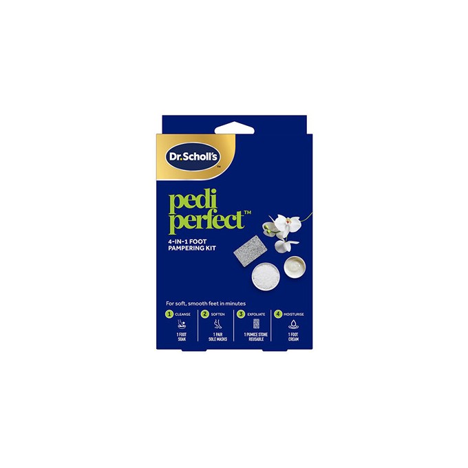 Scholl Pampering Kit - Sada péče o chodidla 4v1