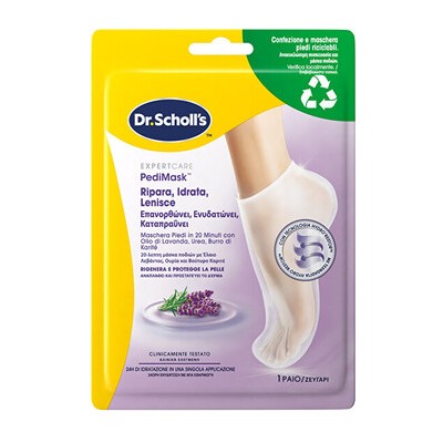 Scholl PediMask Lavender Oil Foot Mask ( 1 pár ) - Maska na chodidla