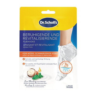 Scholl PediMask Tired & Achy Feet ( 1 pár ) - Zklidňující maska na chodidla