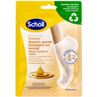 Scholl PediMask Triple Oil Foot Mask ( 1 pár ) - Maska na chodidla
