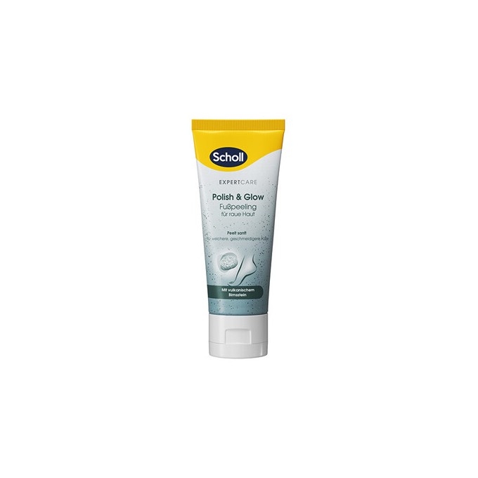 Scholl Polish & Glow Foot Scrub - Peeling na chodidla 75ml