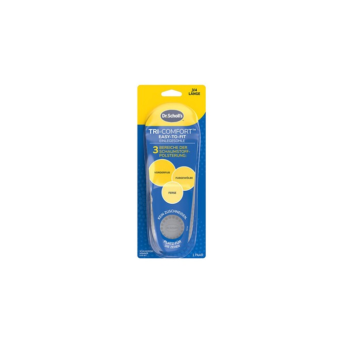 Scholl Tri-Comfort Insoles ( 1 pár ) - Vložky do bot Small