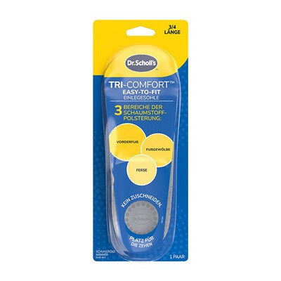 Scholl Tri-Comfort Insoles ( 1 pár ) - Vložky do bot Small