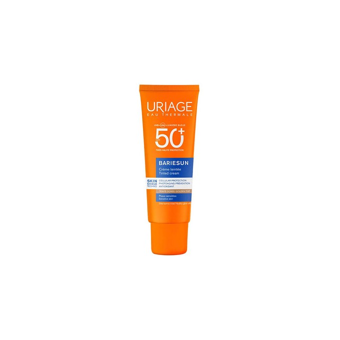 Uriage Bariesun Gold Tinted Cream SPF 50+ - Tónovaný ochranný krém 50ml