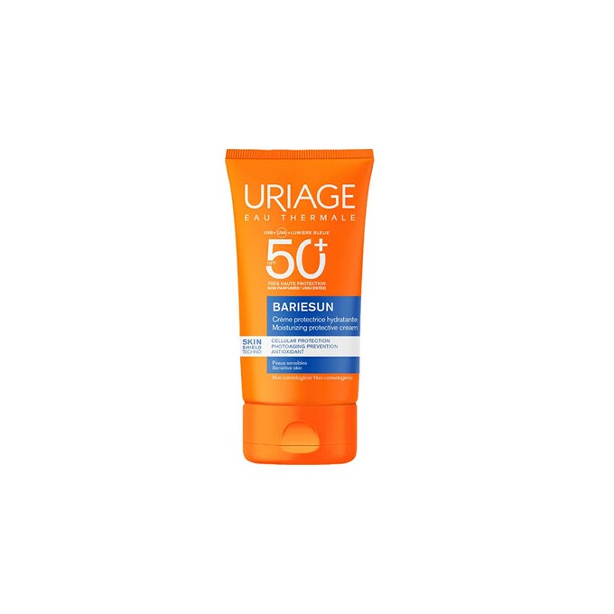 Uriage Bariesun Protective Unscented Cream SPF 50+ - Hydratační krém na opalování 50ml